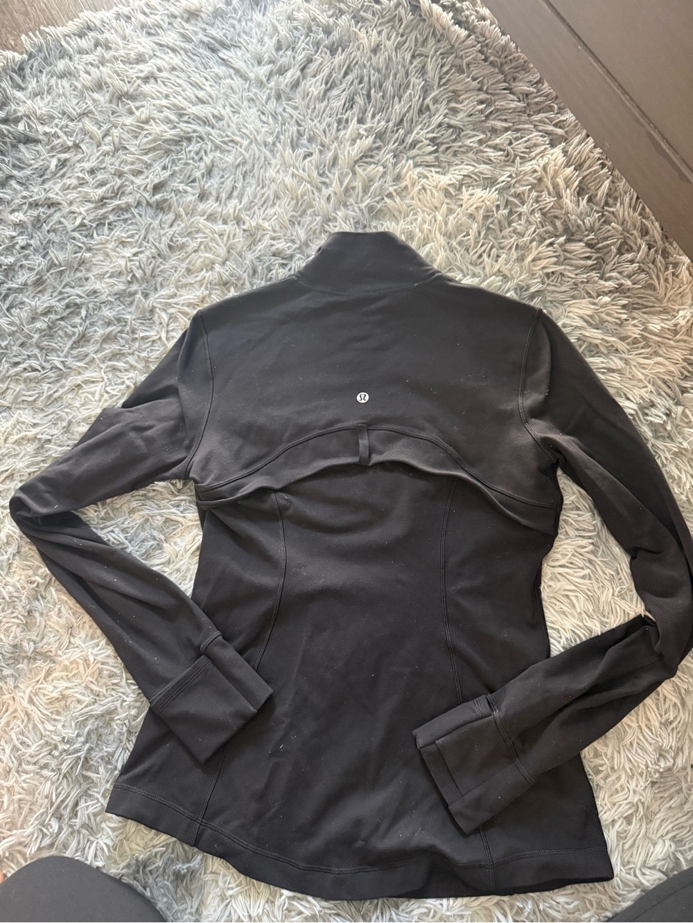 lululemon athletica Black Zip-Up Sculpting Jacket - Picture 2 of 5